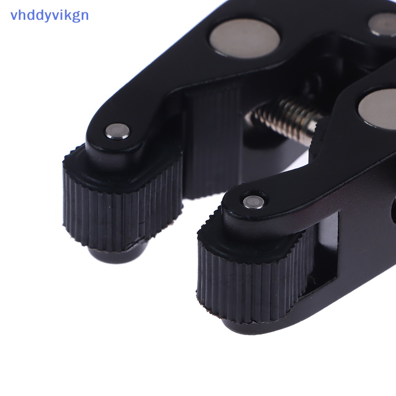 Kẹp hợp kim nhôm có hai đầu 1 / 4 '' 3 / 8 '' cho giá đỡ điện thoại / Camera Video