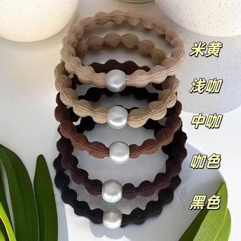5 Chiếc Doudou Tóc Đầu Dây Phụ Kiện Tóc Đuôi Ngựa Cao Dụng Cụ Tiện Dụng