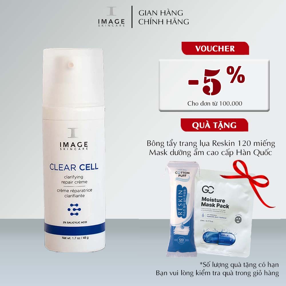 Ảnh Kem kiểm soát mụn và điều tiết nhờn Image Clear Cell Clarifying Repair Creme 1