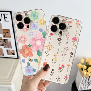 Vỏ Cho Infinix Tecno POVA 2 3 4 5 Camon 19 Pro 19 Neo Zero 30 5G Hot 9 Play Spark 10 Pro 10C Vỏ Hoa Chống Sốc Camera Bảo Vệ Mắt Thiên Thần