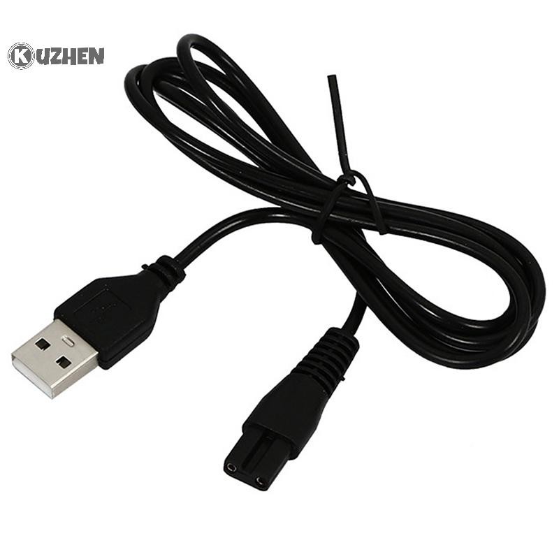 Kuzhen Cáp USB Dây Sạc Lỗ Đồng Phù Hợp Với Đèn Pin 5V Máy Cạo Râu Tóc Dây Đơn Lỗ 1.8 HOT