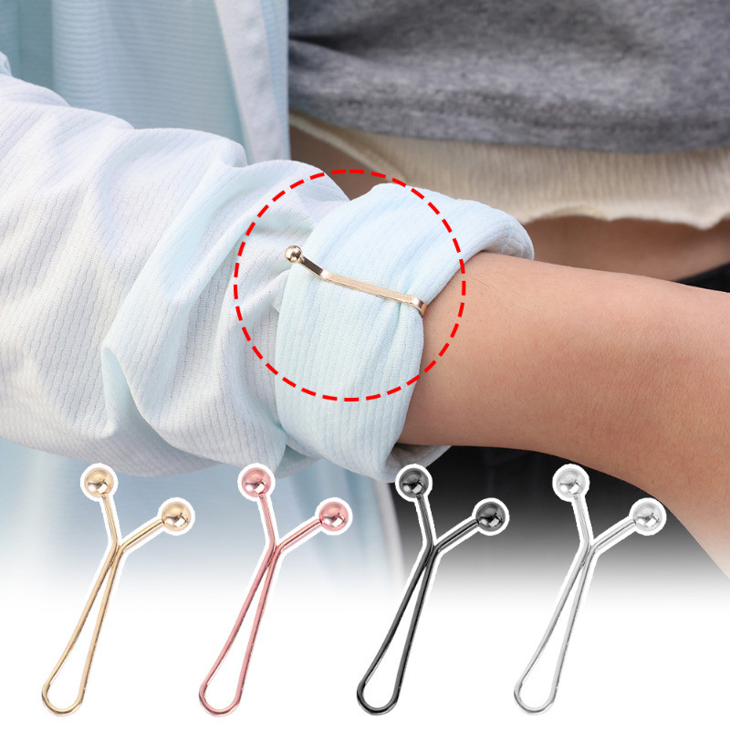 Kẹp thắt lưng cố định hình tia cực tím - Dành cho quần, váy, khăn trùm đầu - Kẹp chống trượt còng - Thời trang, đa năng - Có thể điều chỉnh, có thể tháo rời - Khóa tay thắt chặt - Phụ kiện quần áo
