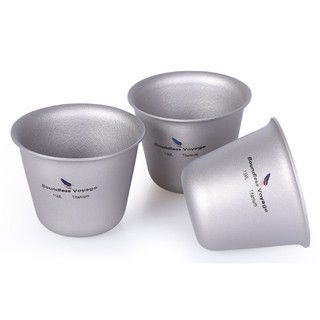 Ly Uống Rượu Mini Bằng Titan Dùng Khi Đi Cắm Trại Ngoài Trời