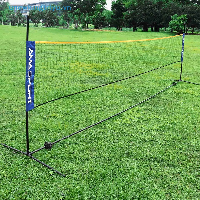 Unewtyu Di Động Gấp Tiêu Chuẩn Lưới Cầu Lông Trong Nhà Thể Thao Ngoài Trời Bóng Chuyền Huấn Luyện Tennis Lưới Vuông Lưới VN