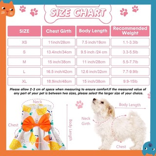 5 Phong Cách Cho Chó Công Chúa Váy Cho Chó Nhỏ Bé Gái Hoa Cún Con Đầm Nơ Dễ Thương Doggie Mùa Hè Trang Phục Quần Áo Cho Yorkie Nữ Mèo Thú Cưng Nhỏ