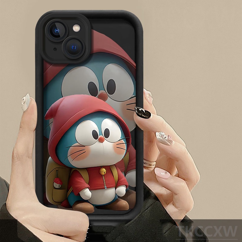 Dễ Thương Ốp Điện Thoại Mềm Chống Rơi Họa Tiết doraemon Hoạt Hình Cho iphone 12 11 pro max x xr xs max