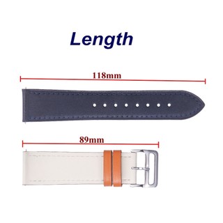 Dây đeo bằng da PU thanh lịch 20mm 22mm cho Samsung Galaxy Watch 7 / FE / 6 / 5 / 4 40mm 44mm cho Watch6 Classic 43mm 47mm / Active 2 / Watch3