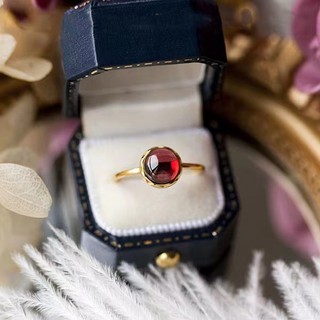 ♥ Nhẫn carnelian Tự Nhiên Có Thể Điều Chỉnh Phong Cách Hoàng Gia Cổ Điển Cho Nữ