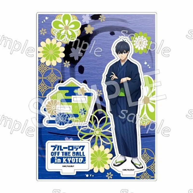 Mô hình Standee Anime Blue Lock Seishiro Nagi luv Acrylic Figure Chigiri Hyoma Phụ kiện trang trí để bàn góc học tập