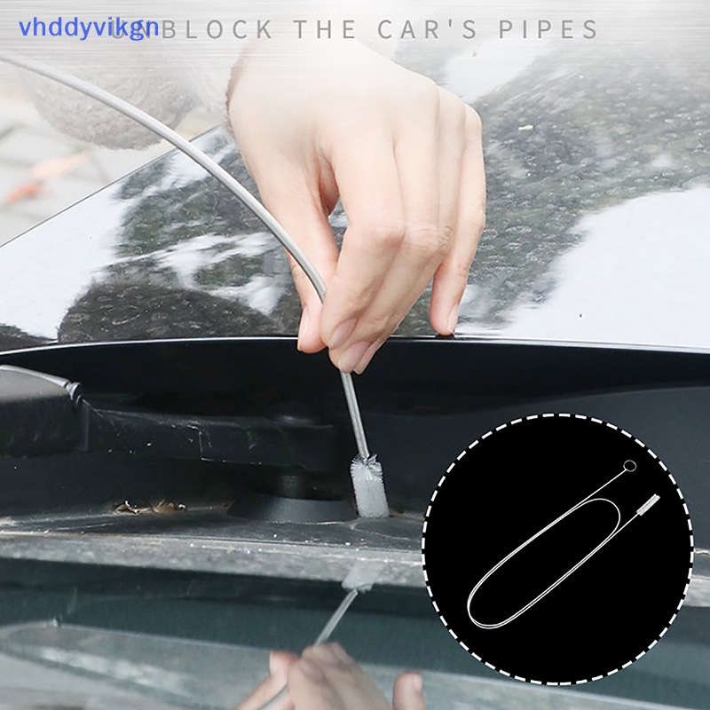 Bàn Chải Vệ Sinh Lỗ Thoát Nước Xe Hơi Chống Nắng Tiện Dụng