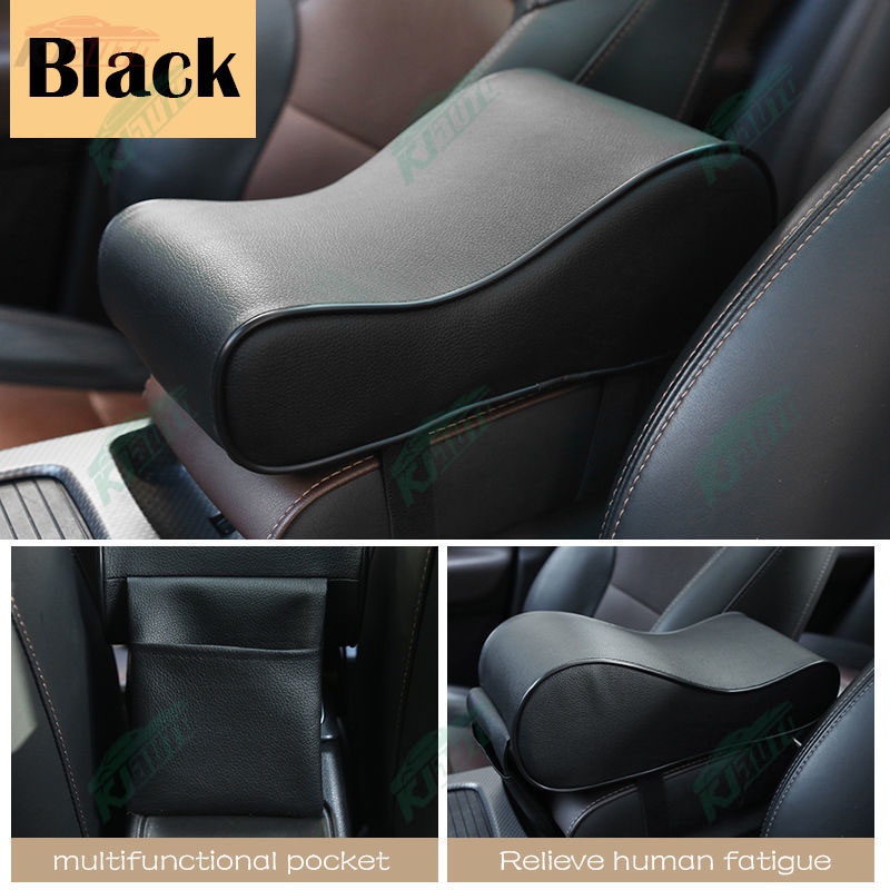Đệm Lót Hộp Tỳ Tay Bằng Mút Hoạt Tính Phối Da Chuyên Dụng Cho Xe Hơi Nissan 2024 Kicks Versa Np300 Navara March Sentra Sylphy Qashqai Teana