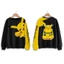 YB1 Snorlax Pikachu Áo Hoodie Top Unisex Cosplay 3D Chui Đầu Dài Tay Cổ Tròn Pokemon Thời Trang Áo Plus Kích Thước