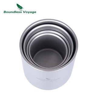 [Hành Trình Vô Hạn] Cốc Titan Tường Đôi 4 Trong 1 Chịu Nhiệt Mini Trà Uống Cốc Cắm Trại Ngoài Trời Cốc Cà Phê Mup