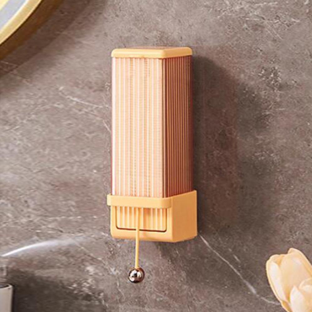 Hộp đựng bông trang điểm FAVORITEGOODS, Hộp đựng bông chống thấm nước treo tường, Tiết kiệm không gian ổn định Lắp đặt dễ dàng Tấm lót bông tự động Phòng tắm