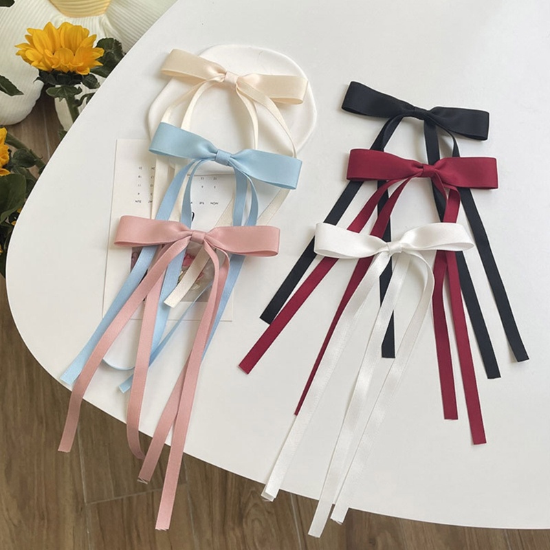 Ppy Ngọt Ruy Băng Nơ Kẹp Tóc Cho Nữ Bé Gái Handmade Nơ Kẹp Tóc Barrettes Mũ Lolitas Tiara Tóc Accessor