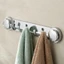DAYBREAK 1 Móc Treo Áo, ABS Có 5 Móc Phòng Tắm, Dễ Dàng Sử Dụng Khả Năng Chịu Lực Mạnh Bạc Chịu Lực Móc Bảo Quản Nhà Bếp Nhà Bếp Nhà Bếp