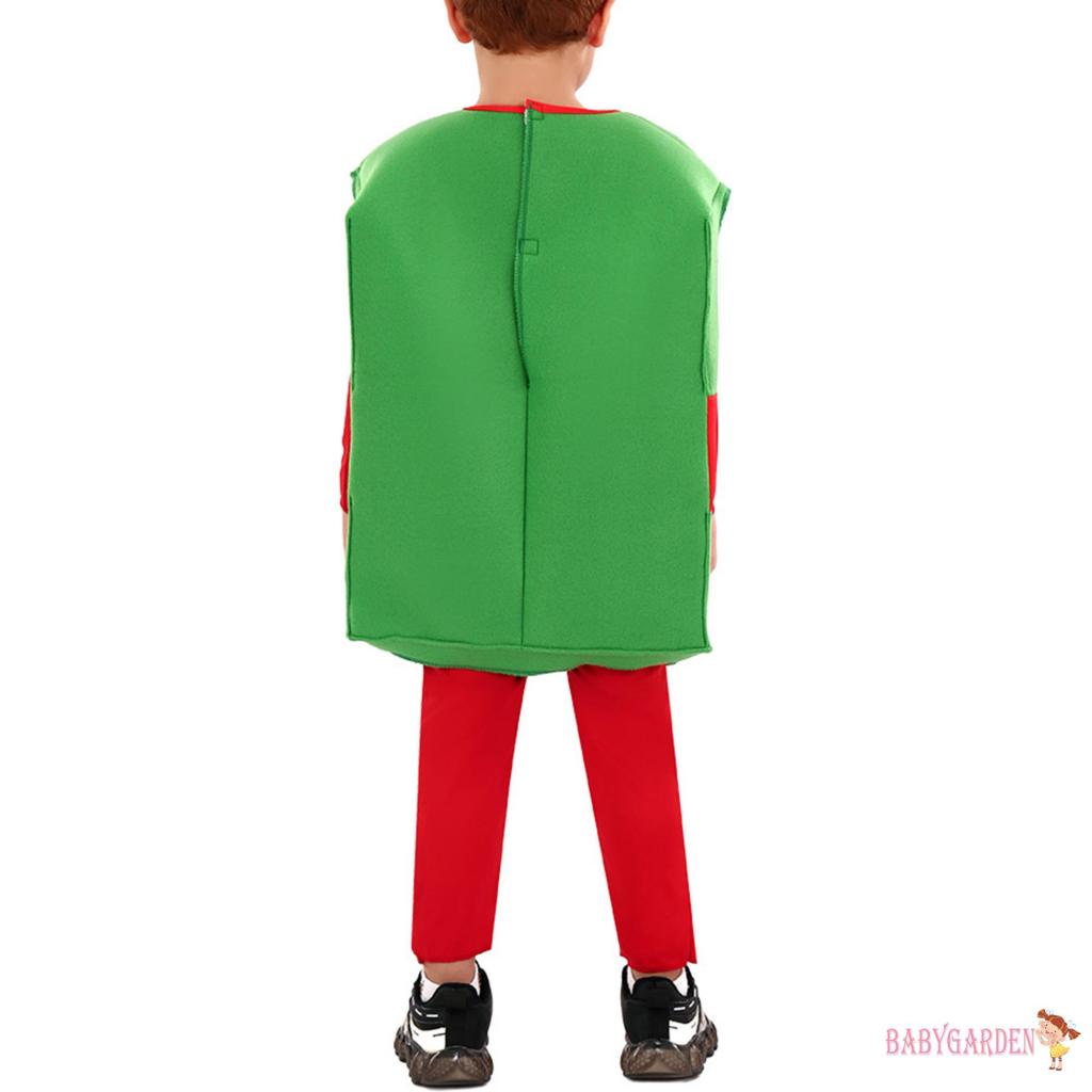 Baga-kids Hộp Quà Giáng Sinh Trang Phục Áo Khoác Không Tay