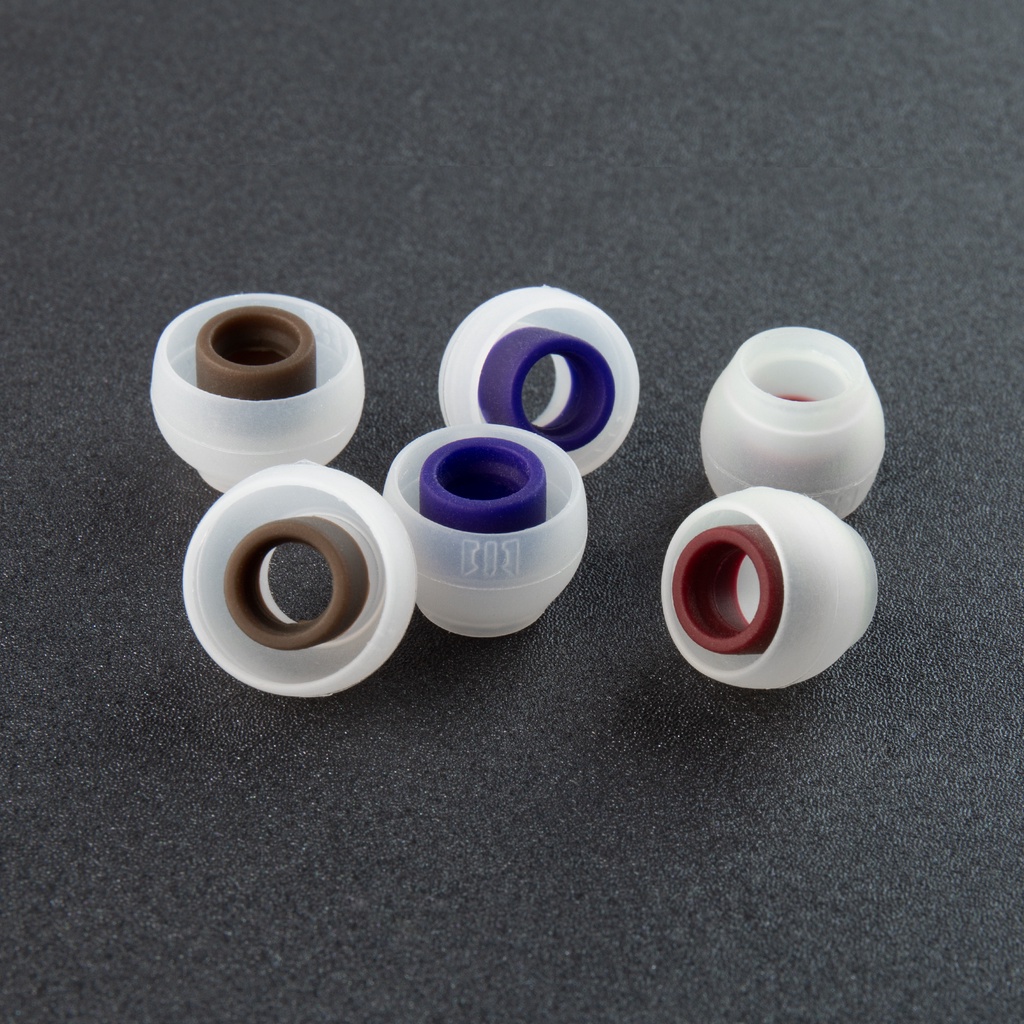 Tri Set 3 Cặp Nút Tai Nghe Nhét Tai Bằng Silicon Kích Thước s / m / l