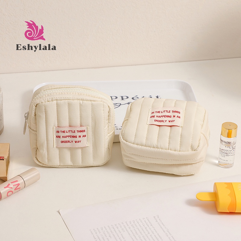 Túi Đựng Mỹ Phẩm Nữ Nhỏ Để Trang Điểm Đóng Gói Khối Du Lịch Tổ Chức Essentials Cáp Sạc Túi Bảo Quản Túi Vệ Sinh Nữ [MỚI]