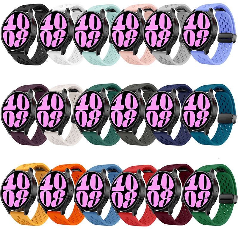 Dây Đeo Silicon Khóa Nam Châm 18mm Cho garmin venu 2s / vivoactive 4s ...