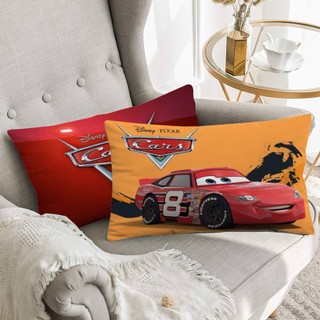 Vỏ gối hình chữ nhật cho ô tô Disney Pixar Vỏ gối bằng vải Polyester in một mặt Trang trí ghế Sofa tại nhà (Không có lõi)