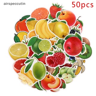 Airspeccutin Set 50 Miếng Dán Hình Trái Cây Cho Tủ Lạnh Nhà Bếp