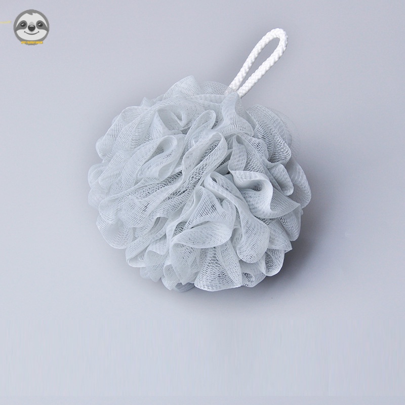[Hàng có sẵn] Phong cách Nhật Bản Muji - Bóng tắm lớn có dây buộc / Khăn tắm tạo bọt / Hoa tắm màu trơn