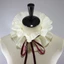 Mya Nữ Voan Ruffle Cổ Giả Ruy Băng Choker Khăn Choker Victoria Halloween Trang Phục