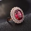 ♥ Hàng Mới Về Mới Nhẫn tourmaline Đính Đá Nhiều Màu Sắc