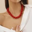 Unstop * Thời Trang Nhiều Màu Sắc Đính Hạt Vòng Cổ Chất Liệu Acrylic Hạt Choker Handmade Cổ Trang Sức Hoàn Hảo Cho Nữ Cô Gái
