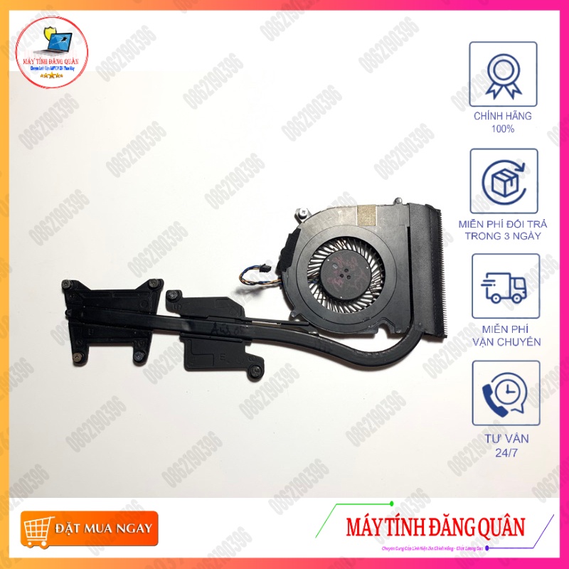 Ventola Di Ricambio Per PC Portatile HP Elitebook 740/745/750/840/850 G1/G2 - Connettore A 4 Pin