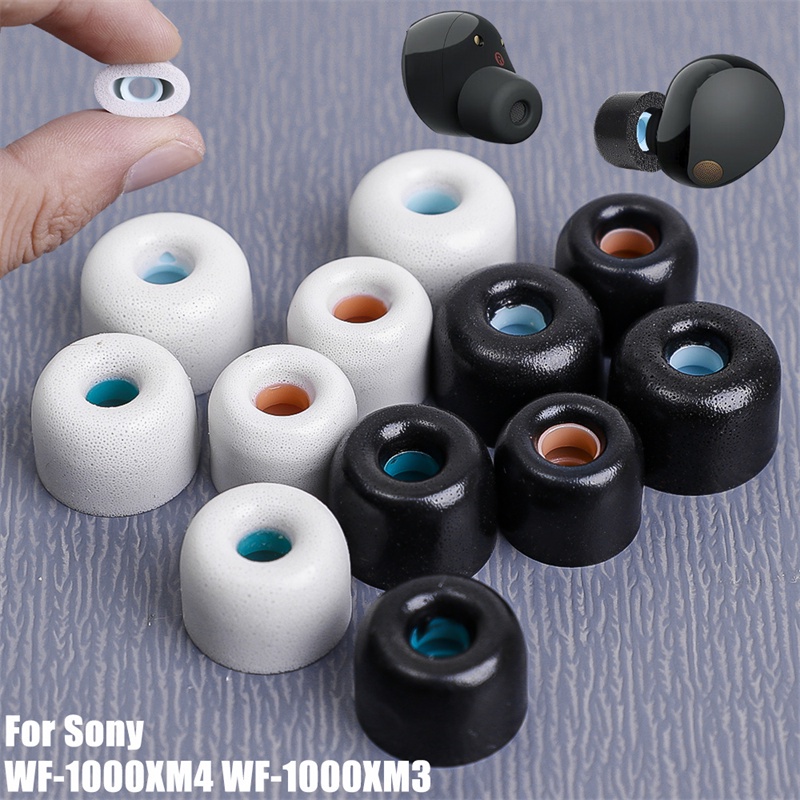 Nút Bọc Đầu Tai Nghe Bằng Cao Su Non Mềm Mại Thoải Mái Nhiều Kích Cỡ Cho Sony WF-1000XM4