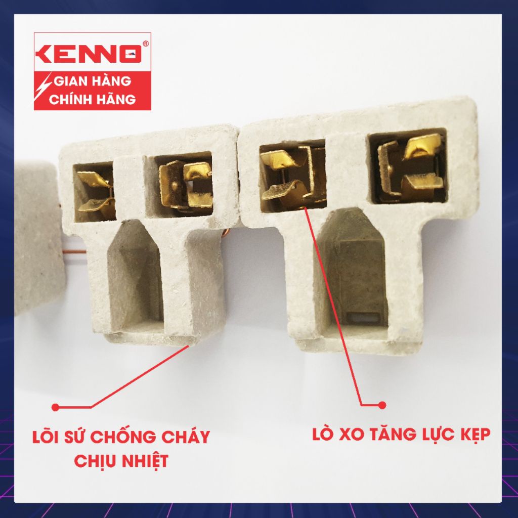 Ổ cắm điện đa năng Qled/Kenno Có USB sạc nhanh 6U3 6U5 an toàn tiện lợi