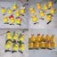 ROLY 10 Chiếc Kẹp Tóc, Kẹp Tóc Mùa Xuân Vịt Vàng Nhỏ, Dụng Cụ Tạo Kiểu Tóc Sang Trọng Kawaii Động Vật Mỏ Vịt Kẹp Phụ Kiện Tóc