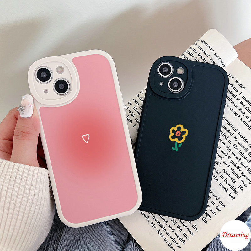 Ốp Điện Thoại Mềm Hình Trái Tim Cho Samsung Galaxy S24 S23 S22 S21 S20 Plus Ultra FE A11 M11 A12 M12 M31 A10S A20S A21S A20 A30