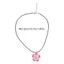 Flgo Hoa Vòng Cổ 3D Hoa Mặt Dây Chuyền Charm Neckchain Có Thể Điều Chỉnh Dây PU Ngọt Ngào Bé Gái Thời Trang Mùa Hè Trang Sức Piec