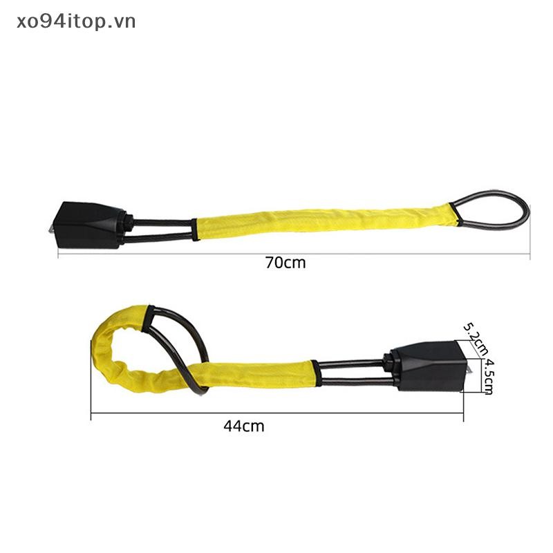 Xoitop 1 Bộ Khóa Chống Trộm Chống Xe Tải SUV RV Van Đa Năng Ô Tô Vô Lăng Khóa Có Dây An Toàn Khóa Chắc Chắn VN
