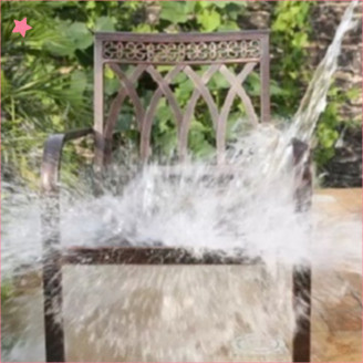 Bộ bàn ghế sân vườn ngoài trời HCN Bộ bàn ghế ban công ngoài trời nhôm đúc Bàn ghế ngoài trời - HP01