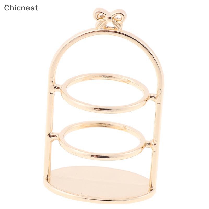 [Chc] 1 / 12 Nhà Búp Bê Thu Nhỏ Món Tráng Miệng Chảo Bánh Đứng Khay Trái Cây Búp Bê Đồ Chơi Nhà Bếp [VN]