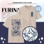 BH2 Genshin Impact Focalors Fontaine FanMerch Áo thun Furina Quà tặng cho game thủ tay ngắn hàng đầu vải HB2
