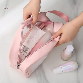Julyhot Túi Rửa Du Lịch Di Động Nữ Trong Suốt Chống Thấm Nước Trang Điểm Túi Bảo Quản Dung Tích Lớn Dụng Cụ Sắp Xếp Mỹ Phẩm Làm Đẹp Phụ Nữ Trường Hợp Massivedeals
