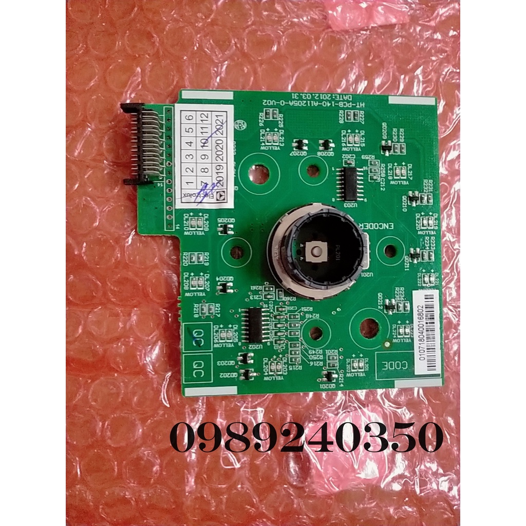 Bo mạch núm xoay máy giặt Electrolux EWF 10932, 12932, 12732, 12932 ...
