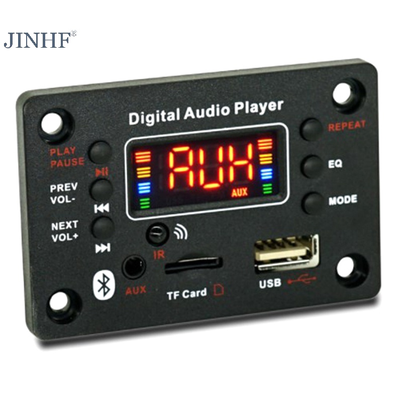 Bảng Mạch Giải Mã Âm Thanh usb tf fm radio mp3 Không Dây 5.0 12v Cho Xe Hơi