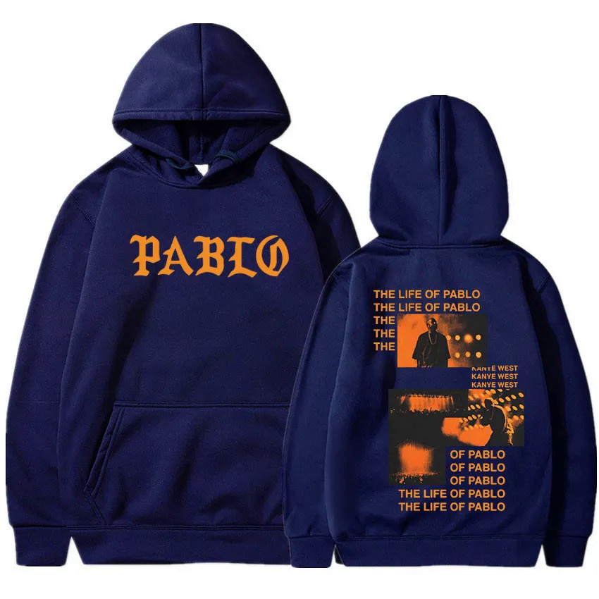 Áo hoodie Oversize In Chữ rapper kanye west album the life of pablo Phong Cách hip hop Đường Phố Thời Trang Cho Nam Và Nữ