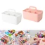 SA Desktop Stationary Organizer 5 ngăn Marker Organizer Caddies có tay cầm