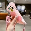 Dành Cho OPPO A6C A6S A6X A5X A3X A6T A60 A79 A38 A18 A98 A58 A78 A17 A96 A76 A16 A74 A94 A54 A15 A53 A52 A31 A5S Reno 15 14 13F 12F 11F 10 7Z Ốp Điện Thoại Heo Ngáy Hồng Có dây buộc