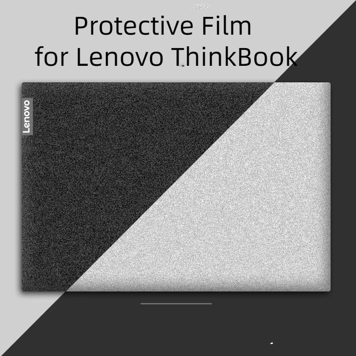 Phim Bảo Vệ Cho Lenovo Dòng Máy Tính Miếng Dán ThinkBook 14 Màu Da Chắc Chắn ThinkBook 15 Laptop Film ThinkBook 16P Matte Black Cover Phim Bảo Vệ