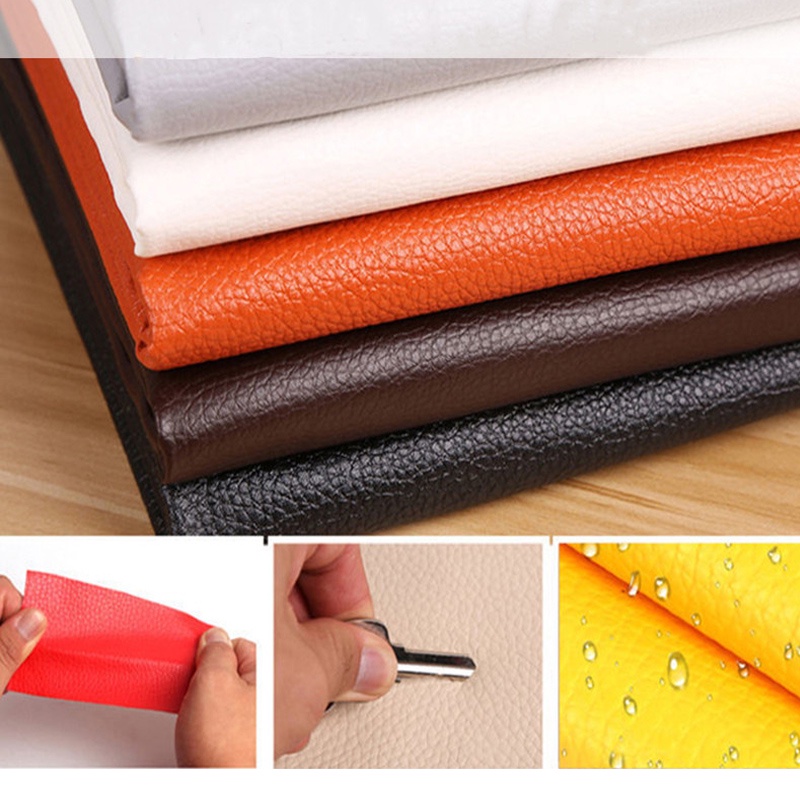 【Giao Hàng Nhanh Chóng】 Miếng Dán Da Tự Dính Không Cần Ủi Sofa Sửa Chữa Miếng Dán Da PU Dán Ghế Sofa