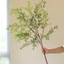 ZENZON Nhân Tạo Nantian Tre Nhánh, Handmade Linh Hoạt Mô Phỏng Nantian Tre, Cắm Hoa 110cm Nhựa Xanh Cây Giả Phòng Ngủ