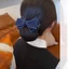THEGIRL8B Bun Snood, Kẹp Tóc Mũ Nơ Lò Xo Kẹp, Ruy Băng Thời Trang Phong Cách Hàn Quốc Barrette Tóc Lưới Bao Y Tá